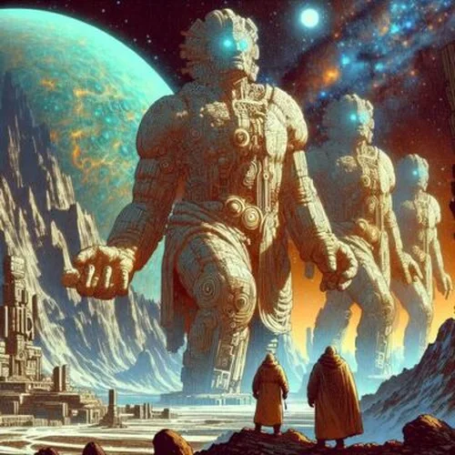 Riesen Statuen erwachen Mysteriöse Wunder auf Xylotop 7