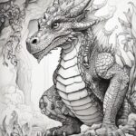 drachen malbuch