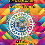 Einfache Muster Mandala mit Affirmationen