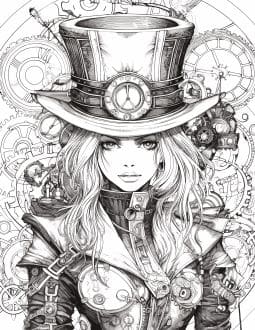 Steampunk Kurzgeschichte Amelia Blackwood und dinotropolis