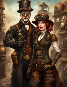 Steampunk City Gearhaven - Amelia