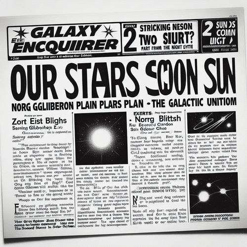 Eine fremde Spezies plant, eine zweite Sonne in unserem System zu zünden. Ihre Absicht ist unklar, doch die Folgen könnten katastrophal sein.