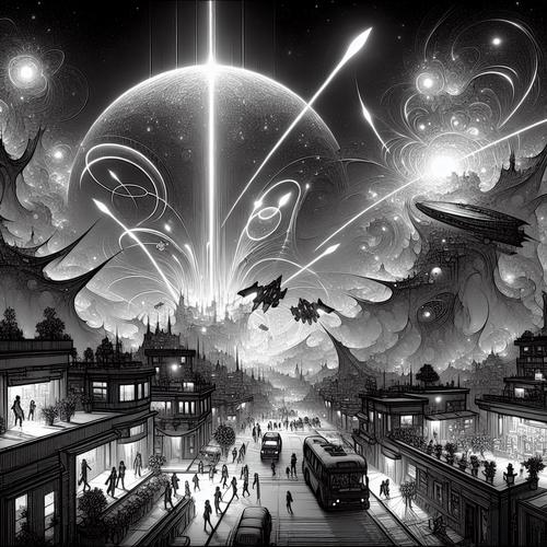 Der Krieg zwischen zwei Fraktionen wird in den Hyperraum getragen – einer Dimension, die die Naturgesetze verbiegt und zerstört.