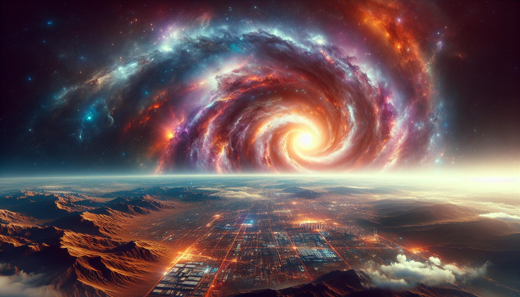 Das sich schnell ausdehnende Universum