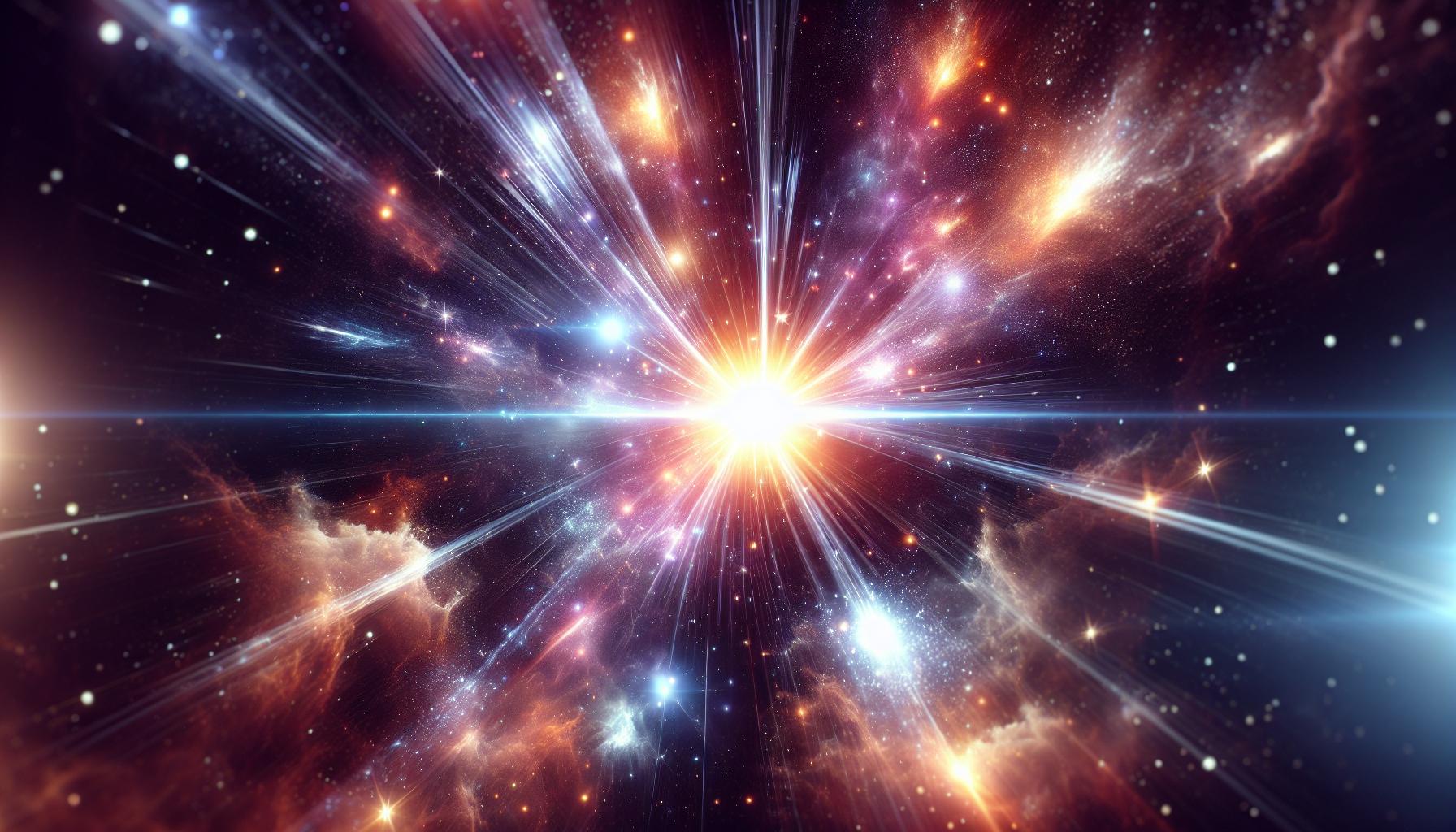 Der strahlende Sternenfl explosion