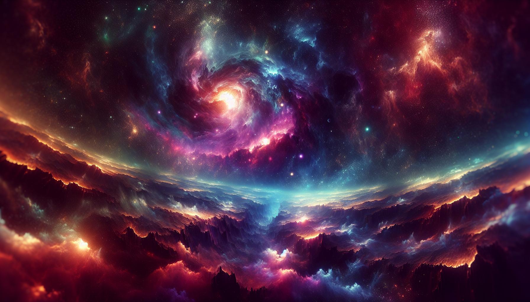 Die Weiten der kosmischen Leere
