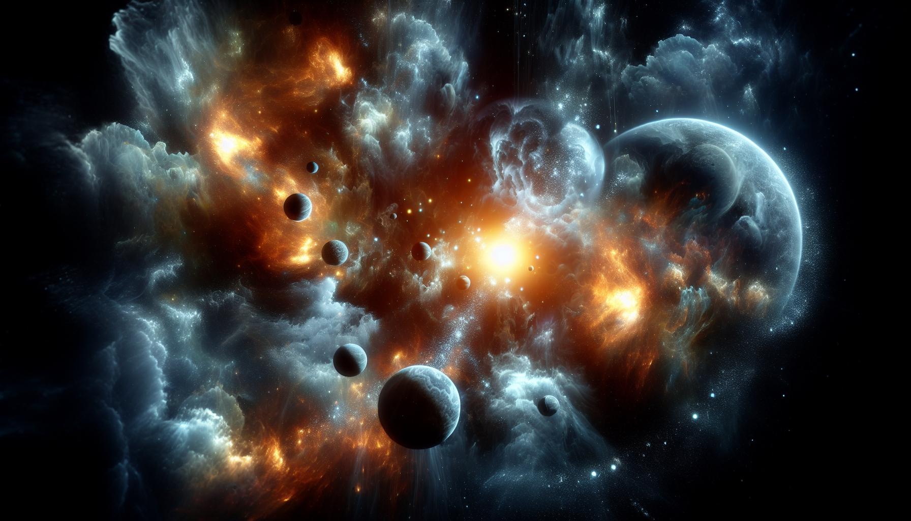 Die chaotische Entstehung unserer Planeten