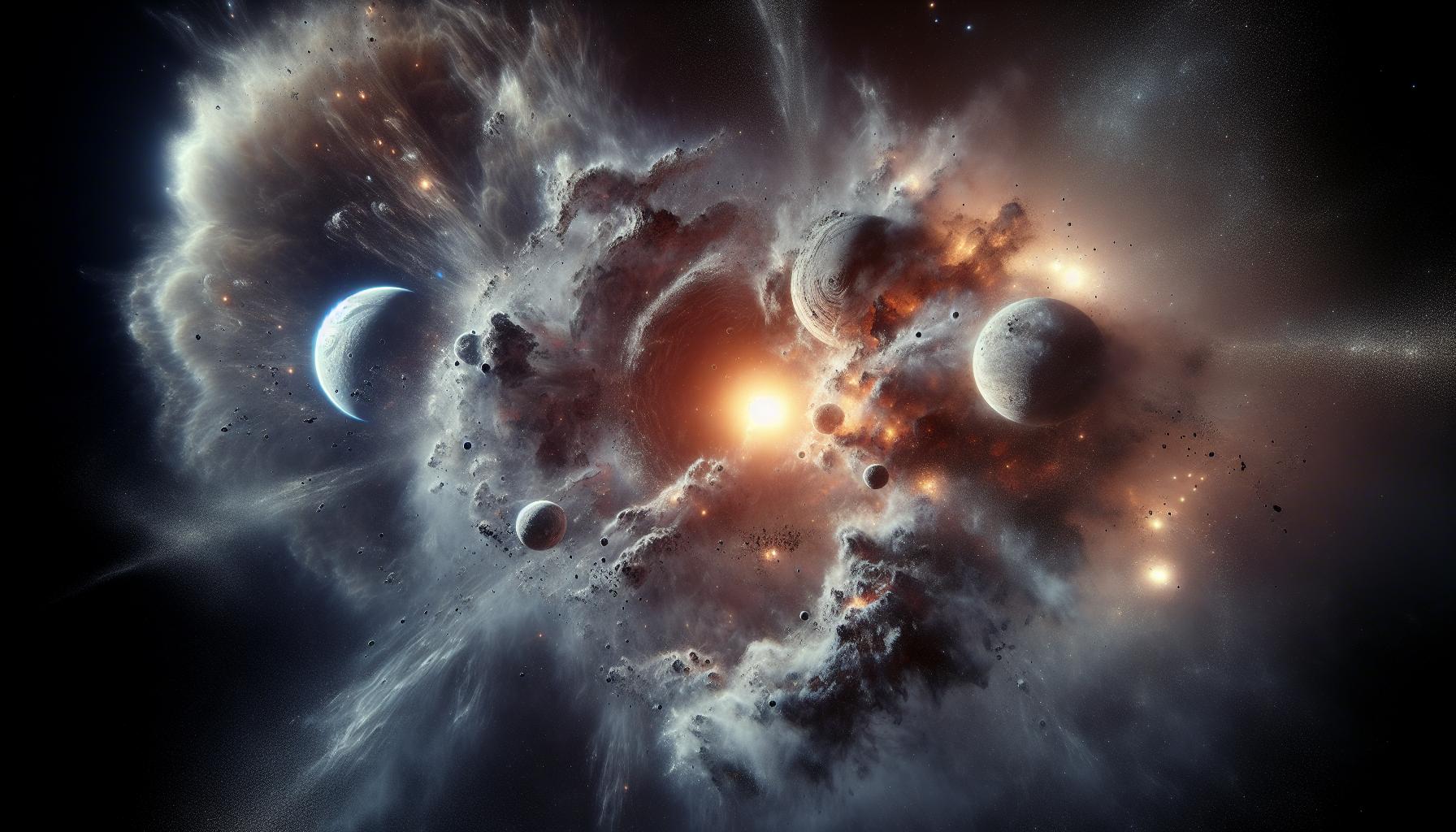 Die chaotische Entstehung von Planetensystemen