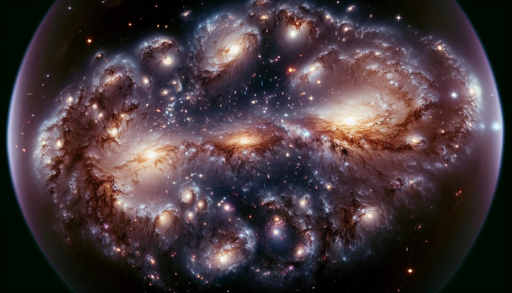 Die gigantische Hercules-Corona Borealis Supercluster