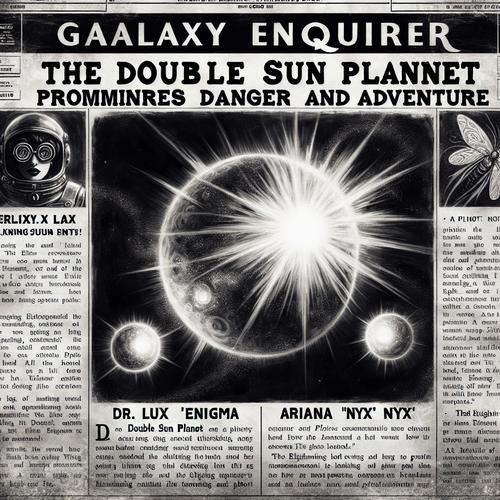 Ein Planet, der zwischen zwei Sonnen existiert, verbirgt ein Artefakt von unvorstellbarer Macht. Expeditionen scheitern, bis ein Forscherteam die wahre Gefahr entdeckt.