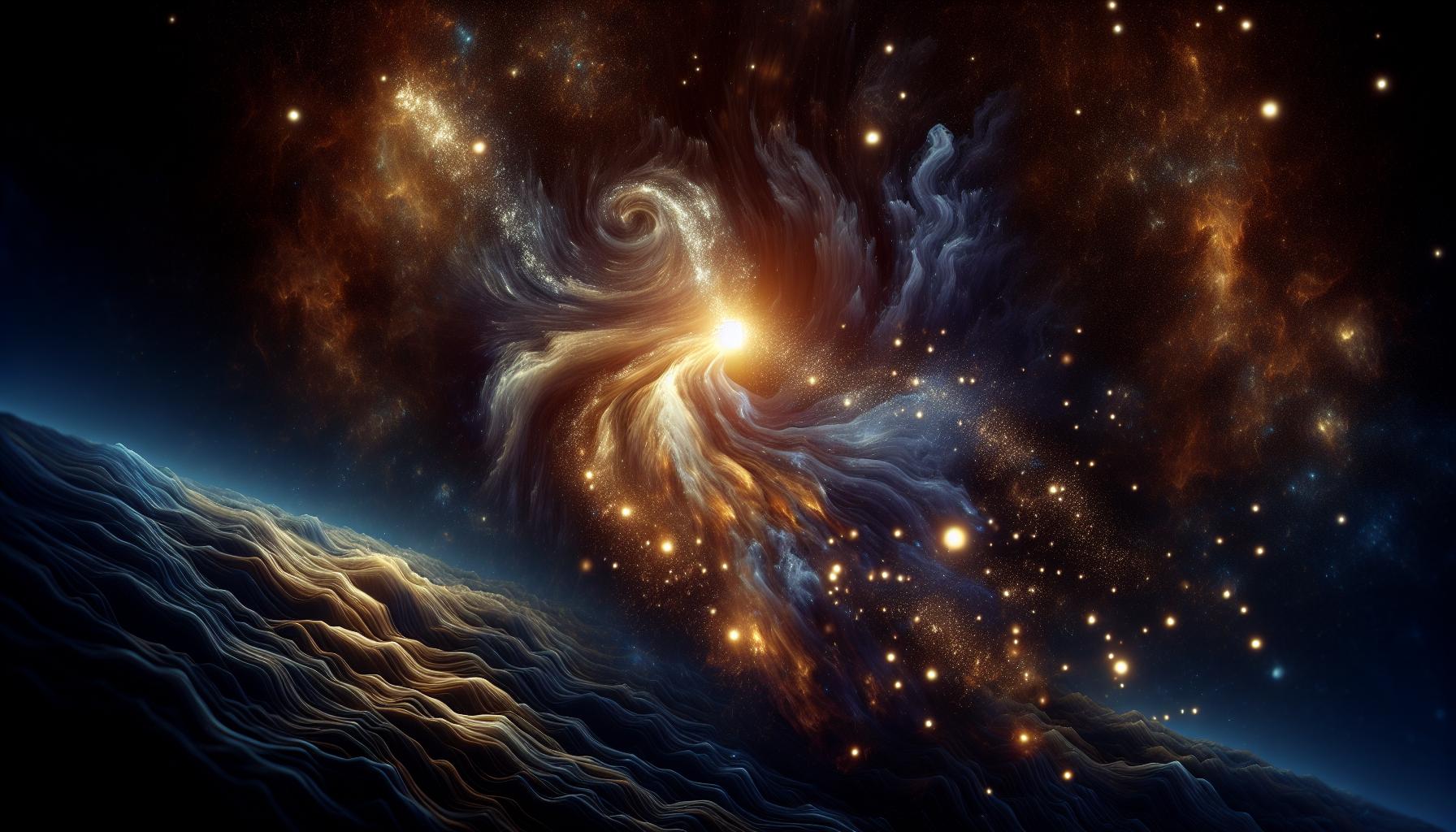Dunkle Materie der unsichtbare Held des Universums