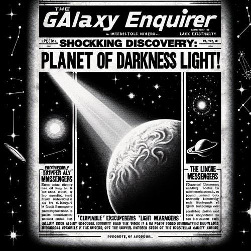 Eine Welt treibt durch die ewige Dunkelheit des Universums, ihre Bewohner haben nie das Licht gesehen – bis jetzt.