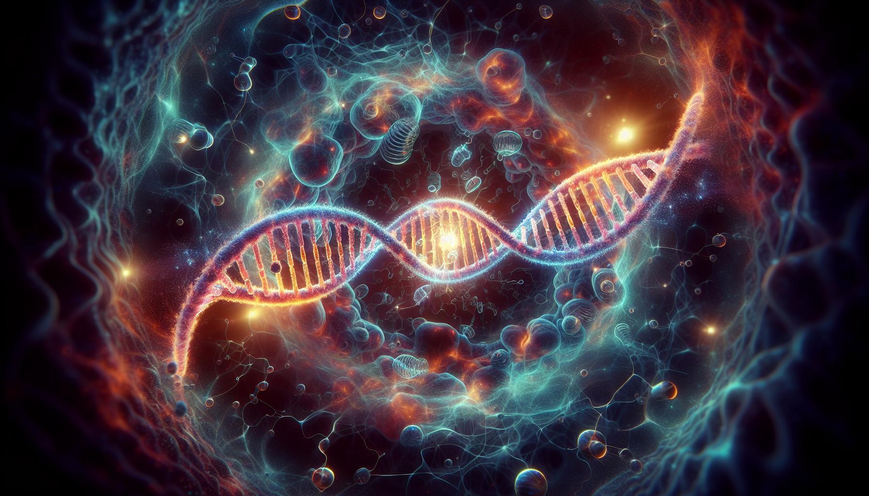 Einfluss der kosmischen Strahlung auf unsere DNA