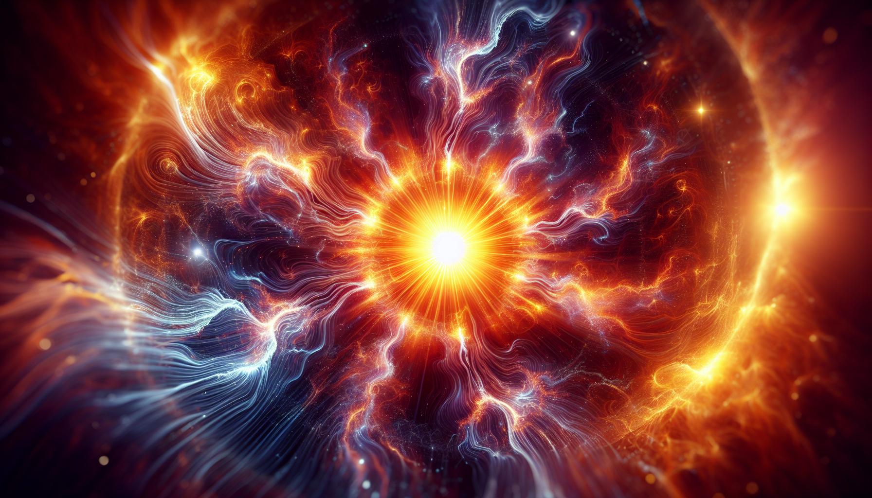 Energieexplosion in der Sonne