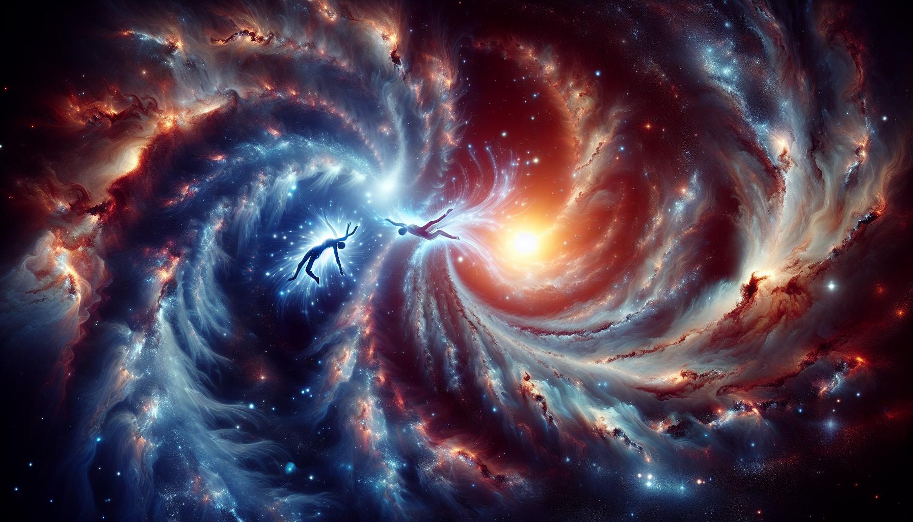 Galaxien im kosmischen Tanz