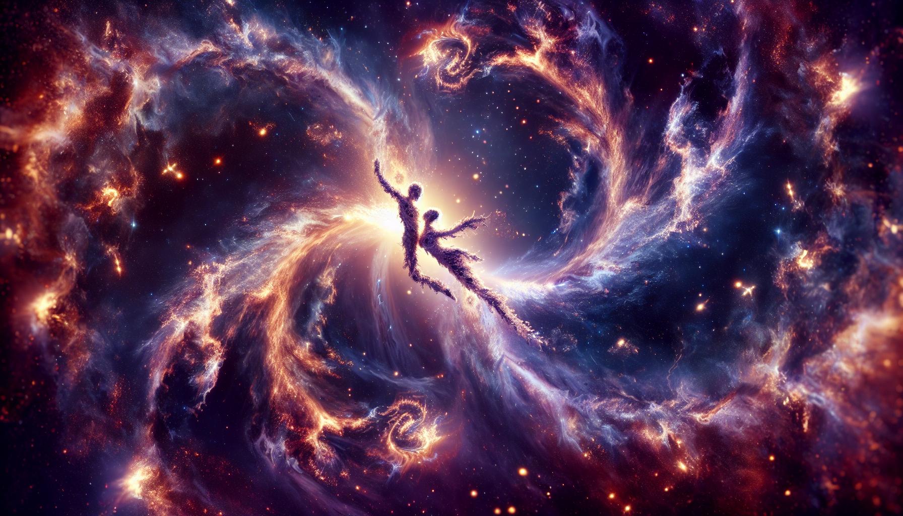 Galaxienkollisionen: Ein kosmisches Tanzfest der Sterne