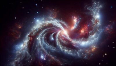 Galaxienkollisionen als kosmischer Tanz