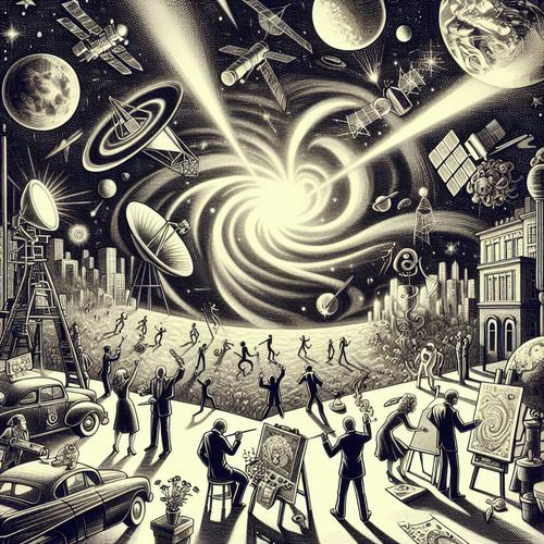 Ein geheimnisvolles Symbol auf Satelliten verändert das Verhalten der Menschheit.