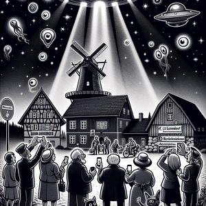 UFO Sichten über Kleinbauerndorf