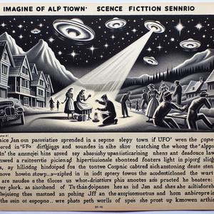 Alien Alarm in Alptown Nacht des Schocks