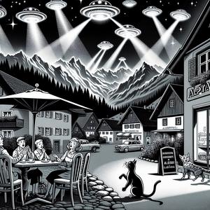 Alien Alarm im Alptal jetzt!