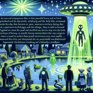 Aliens landen in Entenhausen!