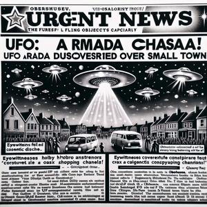 UFO Armada sorgt für Aufregung