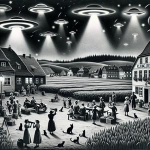 Fremde Lichter über Kleinkleckersdorf