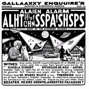 ALIEN ALARM ÜBER ALPTOWN