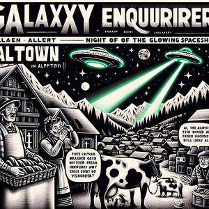 ALIEN PANIK ÜBER ALPTOWN!