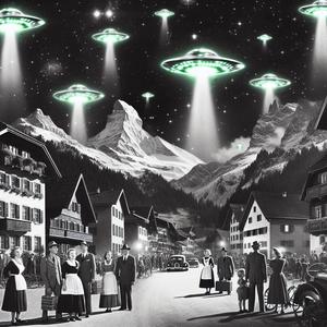 Alien Alarm in Alptown Nachtspektakel