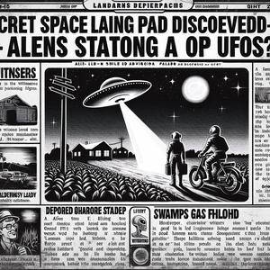 UFO Tankstelle in Aliens-Mulde entdeckt!