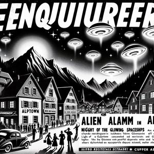 Alien Alarm in Alptown!
