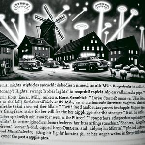 UFO-Spektakel im Apfeldorf!