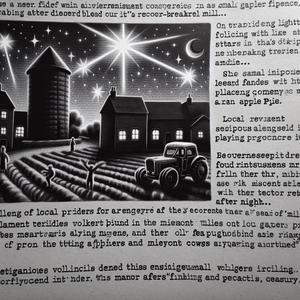 UFO-Spektakel über Kleinbauerndorf