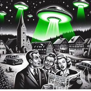 Alien Alarm in Alptown!