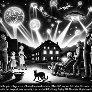 Kosmisches Chaos über Kometenhausen