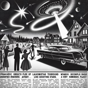 UFO Flotte über Himmelhausen!