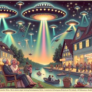 UFO Armada sorgt für Aufregung!