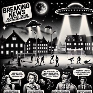 Kosmisches Chaos über Kleinrheinheim