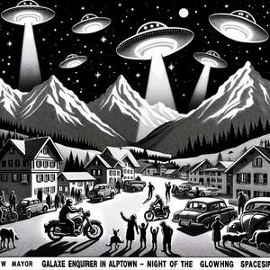 UFOs über Alptown entdeckt!