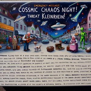 Kleinrhein im UFO-Fieber!