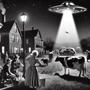 UFO-Entführung Berta die Kuh!