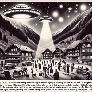 Alien Alarm: Lichtertanz im Alptal