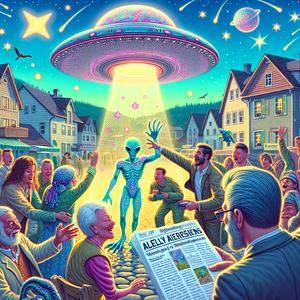 Aliens landen in Entenhausen!