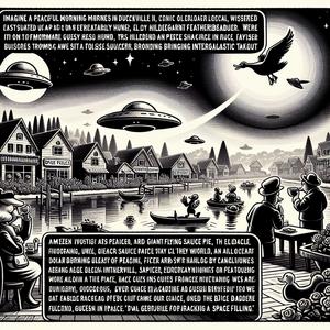 UFOs landen in Entenhausen!