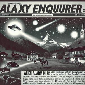 Alien Alarm im Alptal!