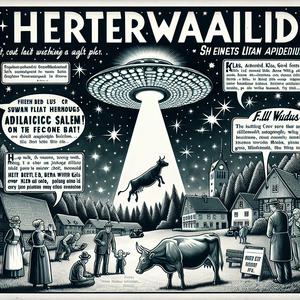 UFO Raubüberfall auf Berta!