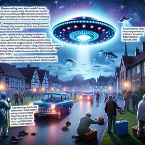 UFOs landen in Entenhausen!