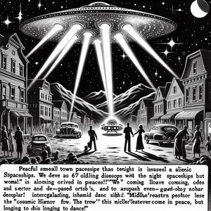 Aliens bringen Discofieber ins Dorf